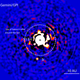Illustration for article titled Newly Discovered Baby Jupiter is the Lightest Planet Ever Imaged by Telescope